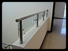 Barandal de Vidrio Templado